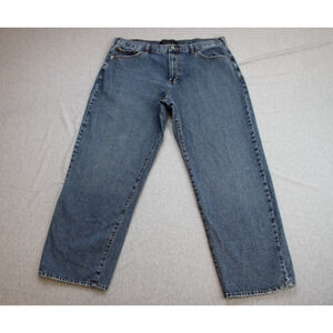 Calvin Klein Jeans Men's 38 Blue Denim 100% Cotton Medium Wash Straight Leg